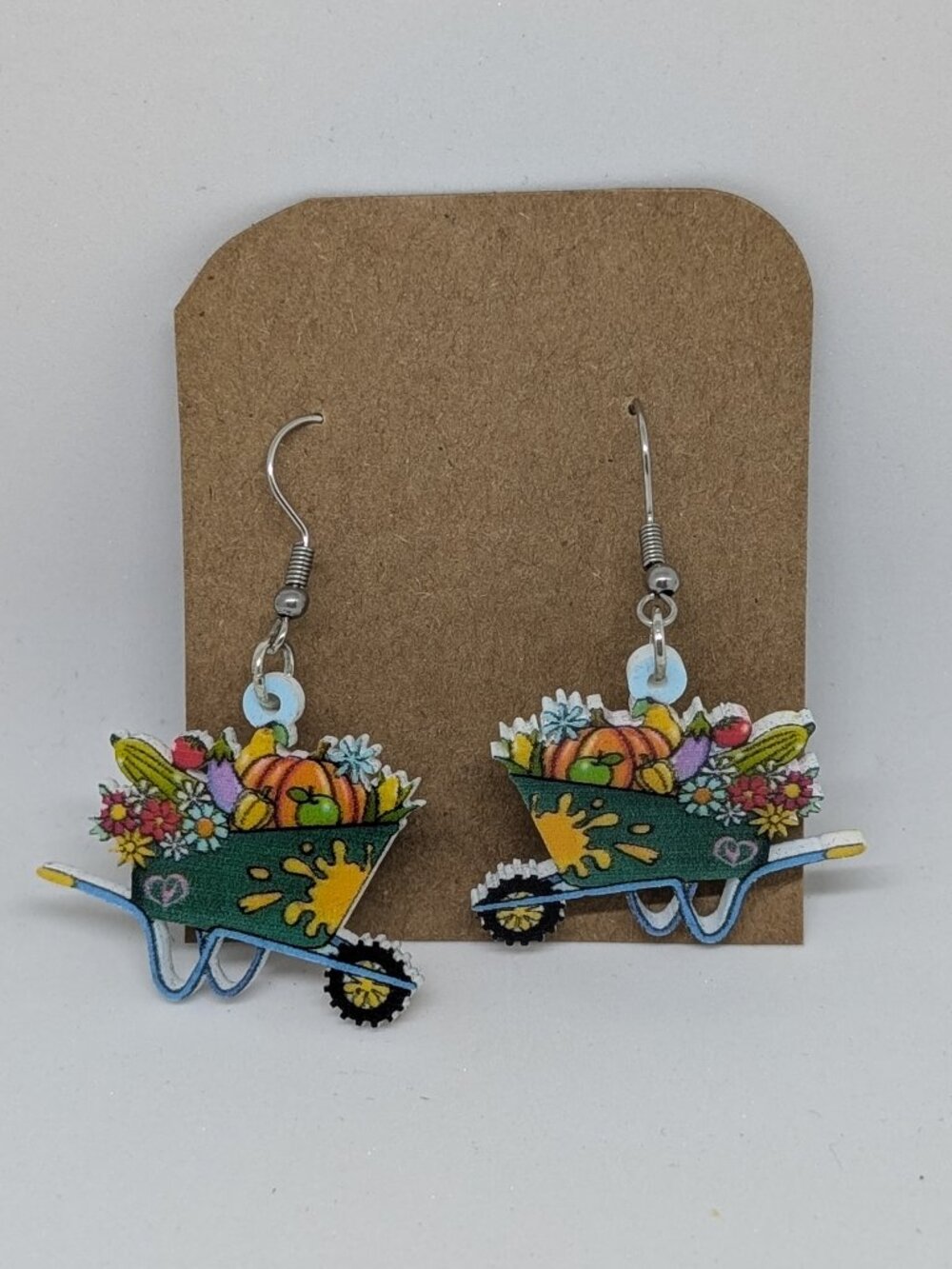 vegetable harvest earrings